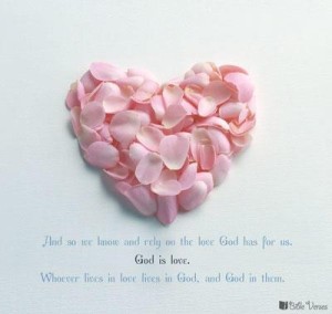 God is Love CHRISTian poetry by deborah ann